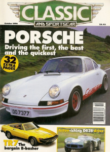 CLASSIC & SPORTSCAR 1996 OCT - PORSCHE Spcl, TR7, DBSS, CAN-AM
